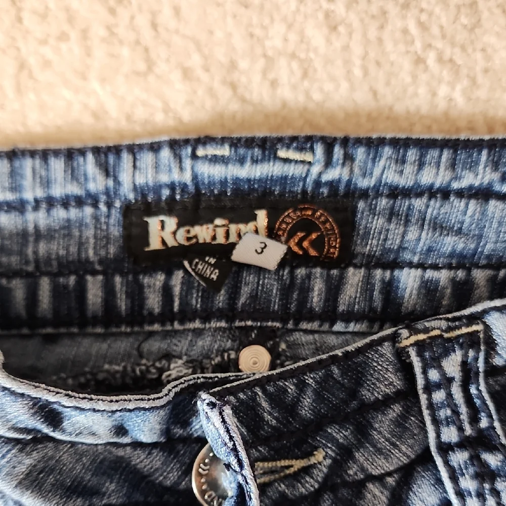 Rewind Blue Denim Jeans - Picture 2 of 3